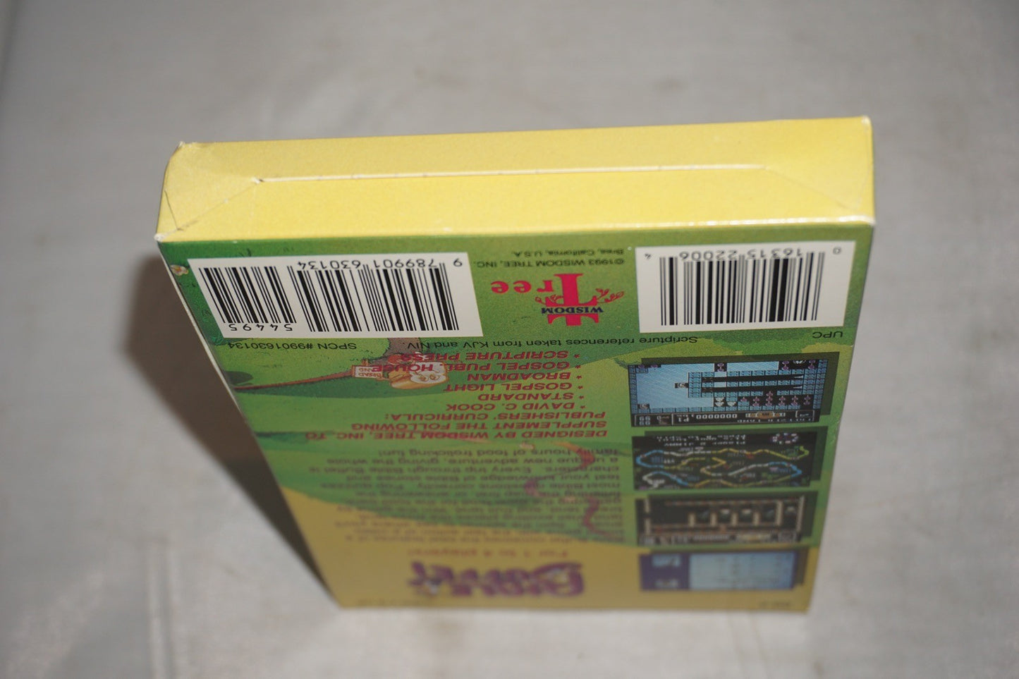 Bible Buffet (Nintendo NES) Complete in Box w/ Quiz Book CIB Near Mint
