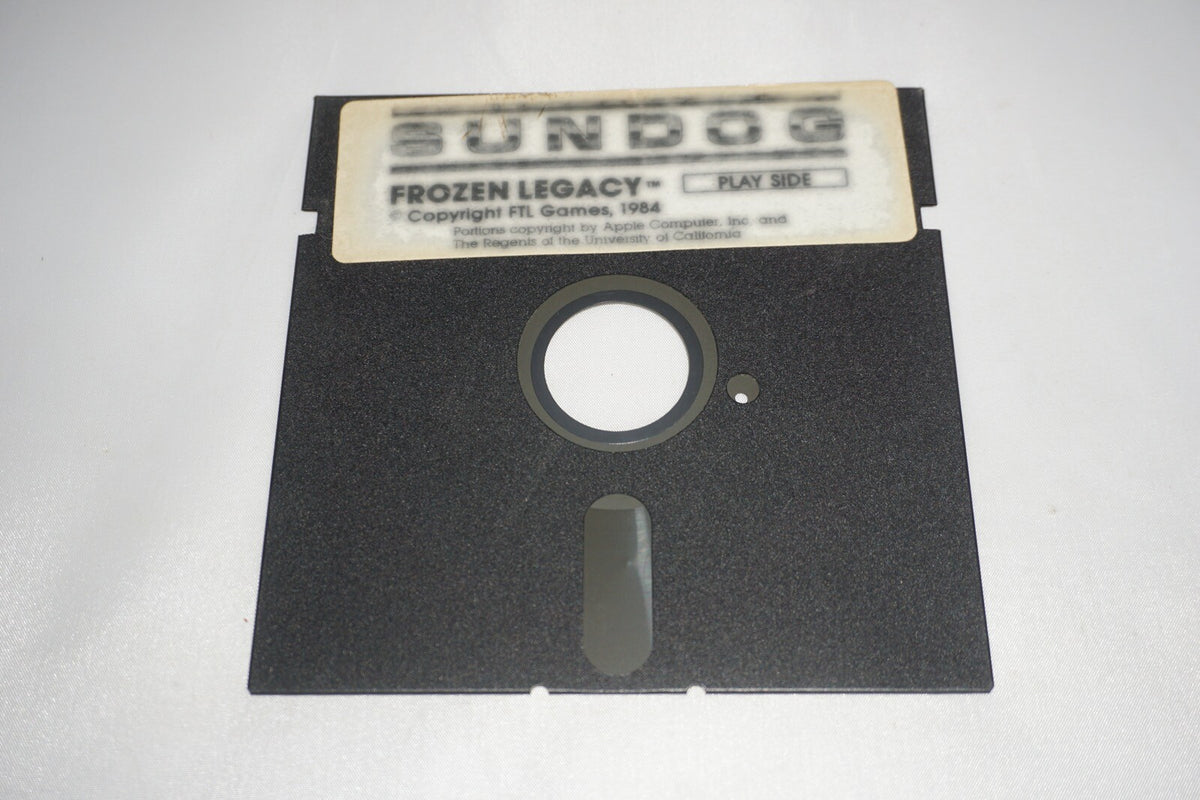 Sundog Frozen Legacy (Apple II 2 5.25" Floppy) Disk Only