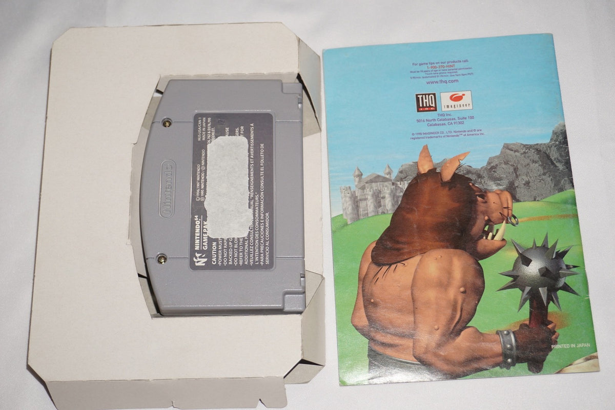 Quest (Nintendo 64 N64) Complete in Box CIB