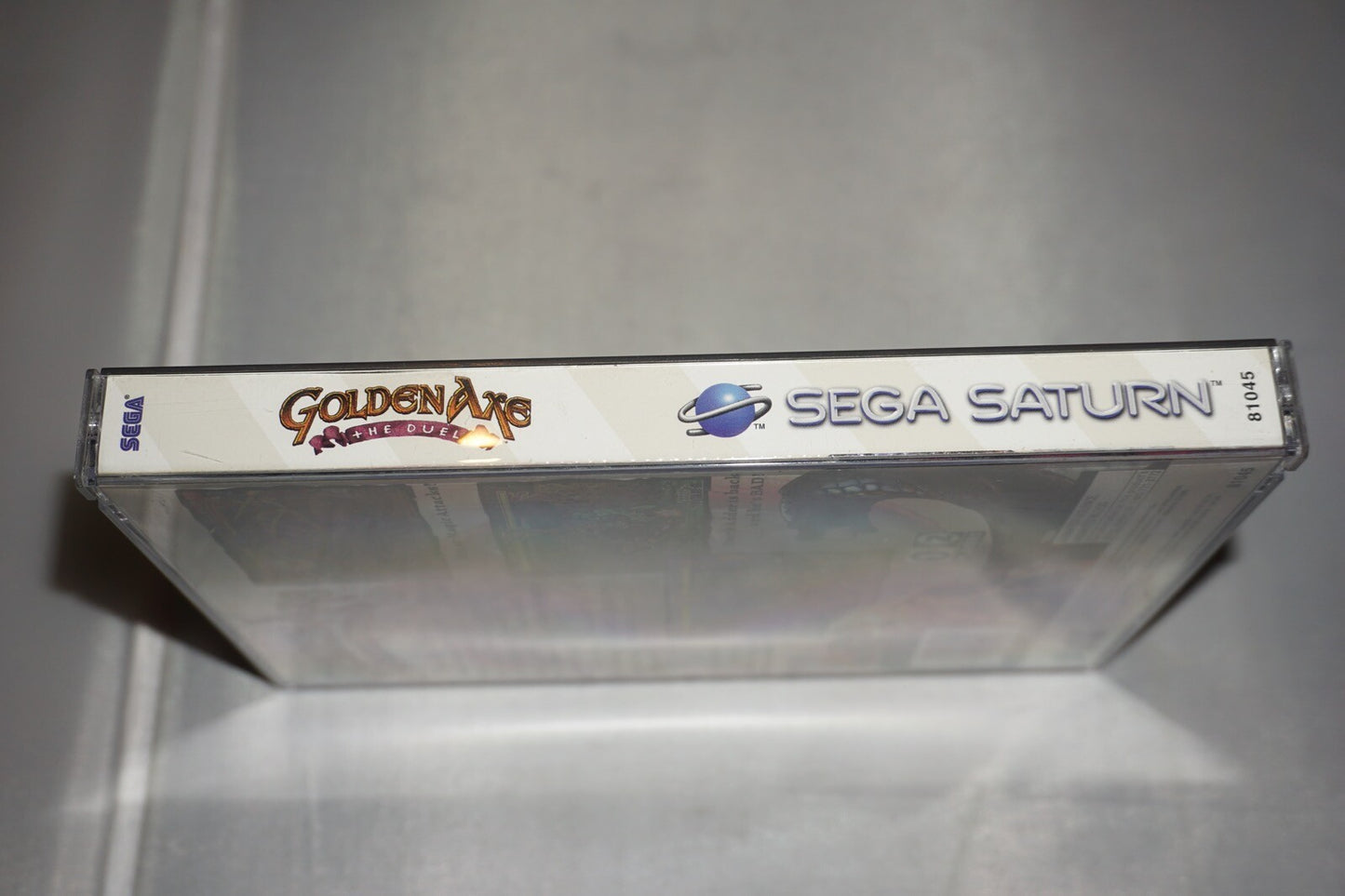 Golden Axe The Duel (Sega Saturn) Complete w/ Reg Card