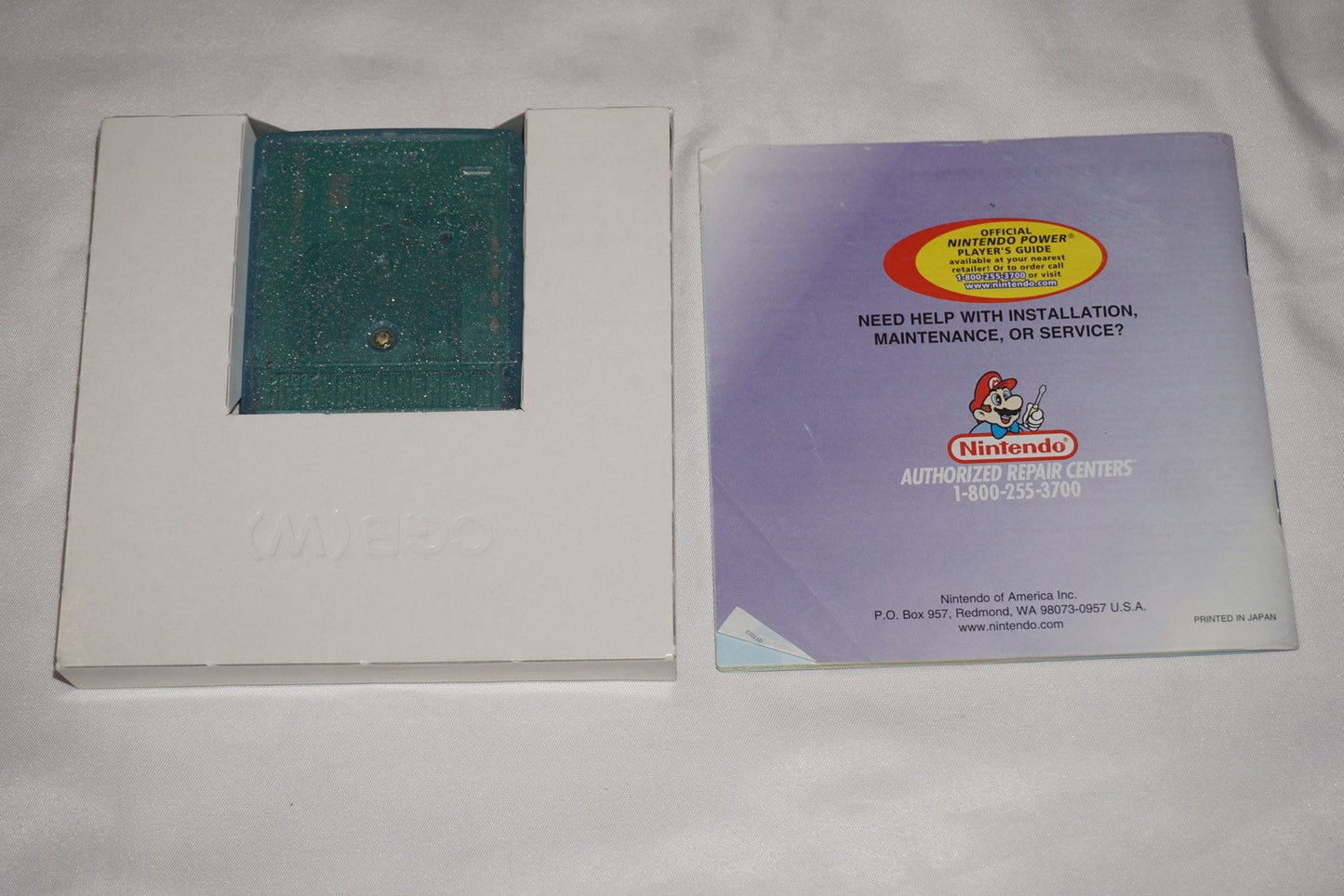 Pokemon Crystal (Nintendo Game Boy Color) Complete in Box CIB Saves