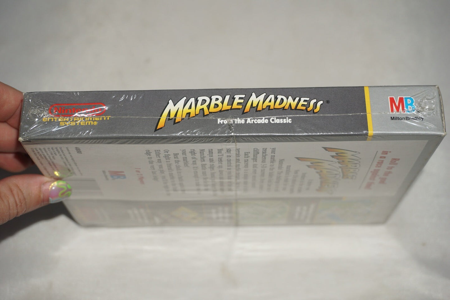 Marble Madness (Nintendo NES) NEW Factory Sealed Round Sealed First Print