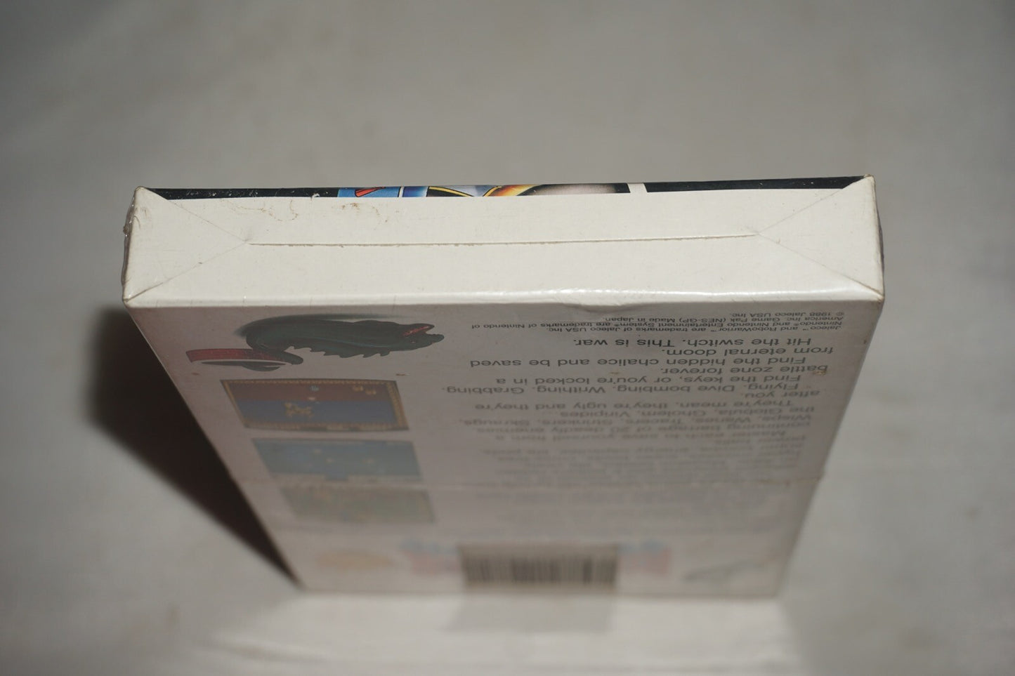 Robowarrior Round Black Sealed (Nintendo NES) NEW Factory Sealed