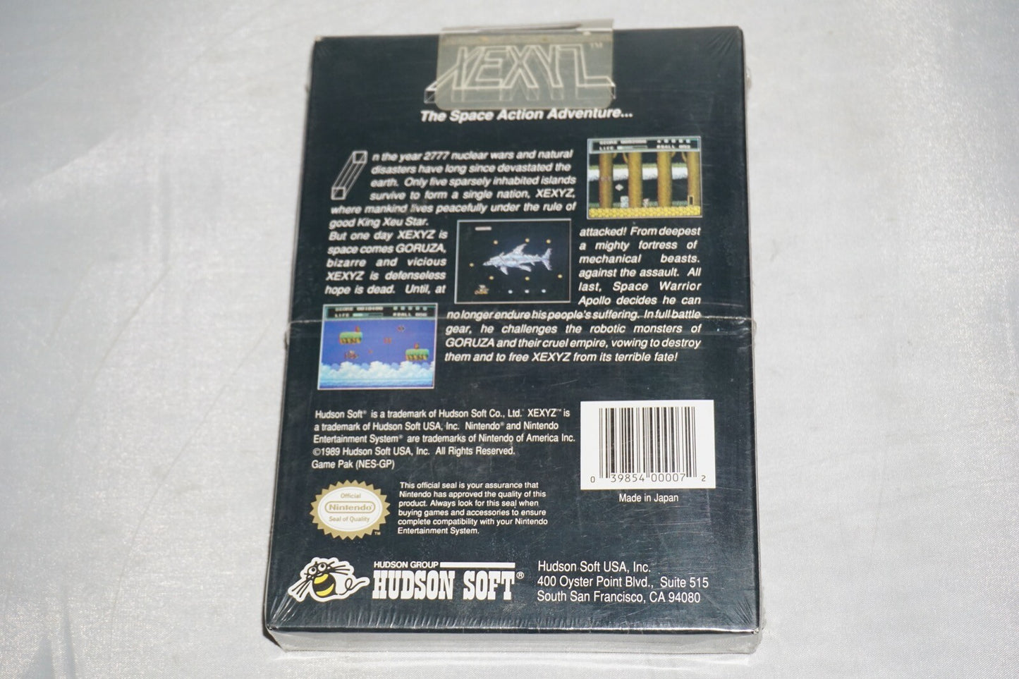 Xexyz (Nintendo NES) NEW Factory Sealed