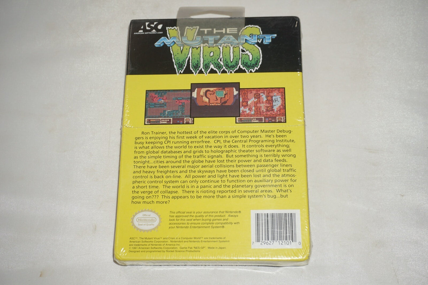 Mutant Virus (Nintendo NES) NEW Factory Sealed