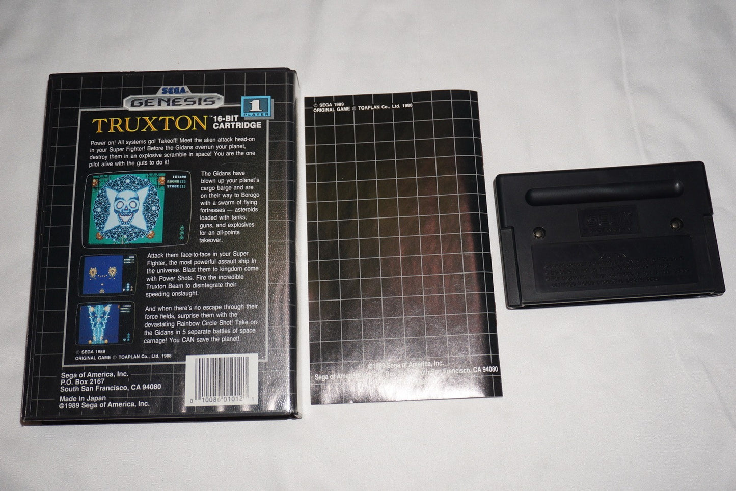 Truxton (Sega Genesis) Complete