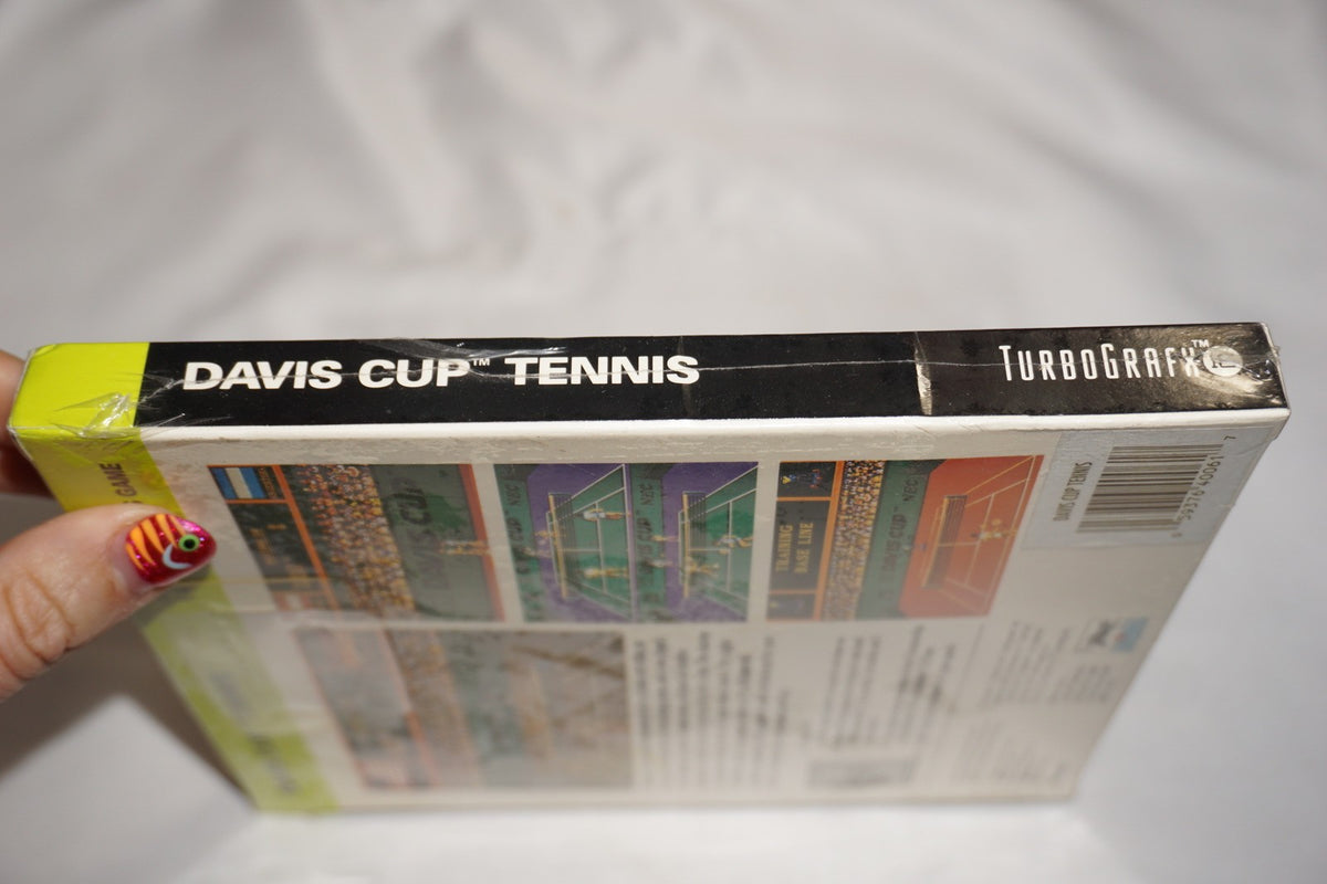 Davis Cup Tennis (TurboGrafx 16 tg16 Turbo Grafx) NEW Sealed in Box
