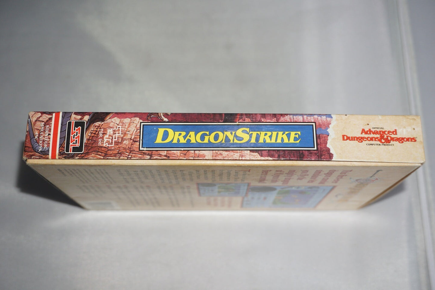 Advanced Dungeons & Dragons DragonStrike (PC IBM) Complete in Box CIB