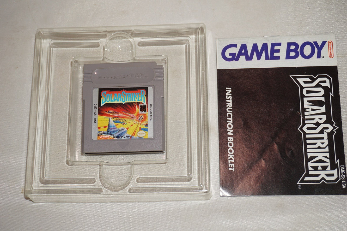 Solar Striker (Nintendo Gameboy Game Boy GB) Complete CIB Authentic