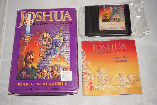 Joshua: The Battle of Jericho (Sega Genesis) Complete in Box CIB