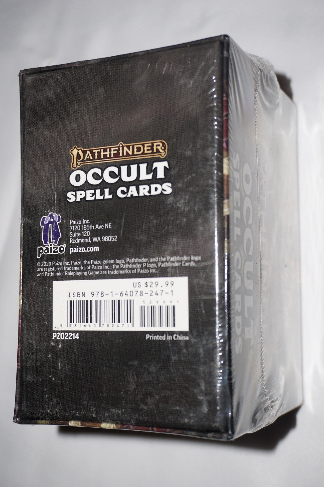 Pathfinder Occult Spell Cards Spell Cards NEW Sealed