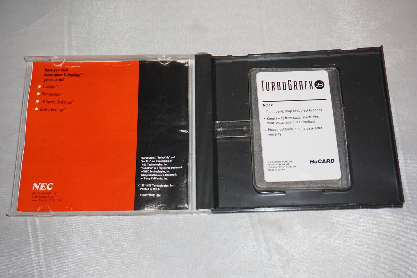 Yo Bro (Turbo Grafx 16 tg16) Complete in Case Turbografx