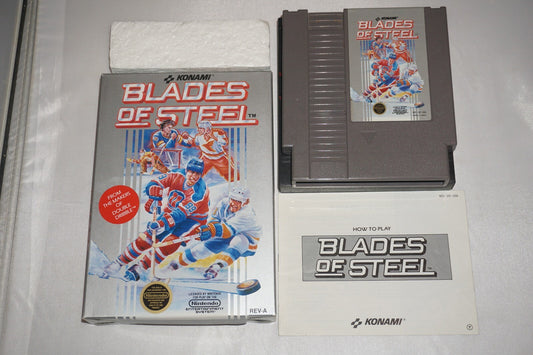 Blades Of Steel (Nintendo NES) Complete in Box CIB Near Mint