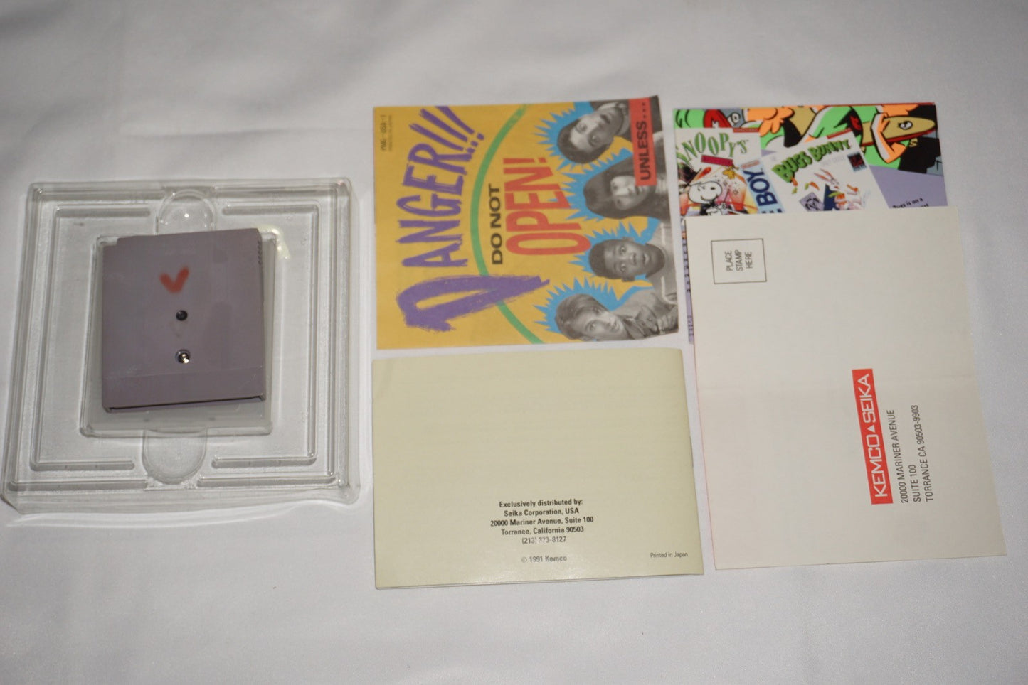 Bugs Bunny Crazy Castle 2 Original (Nintendo Game Boy) Complete w/ Reg CIB