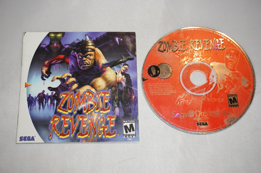Zombie Revenge (Sega Dreamcast) with Manual Tested