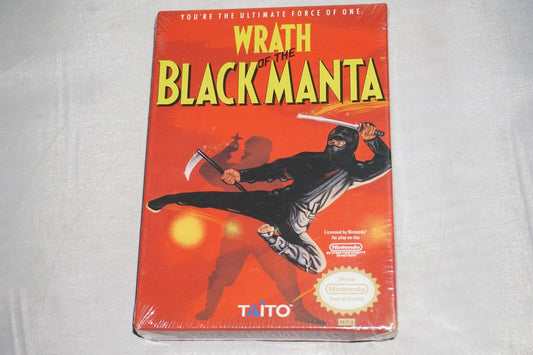 Wrath Of Black Manta (Nintendo NES) NEW Factory Sealed