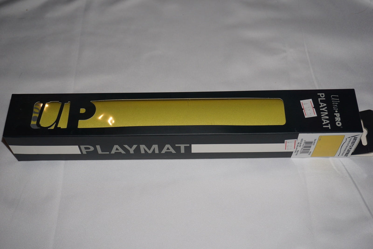 Ultra Pro Artist's Lemon Yellow Playmat NEW