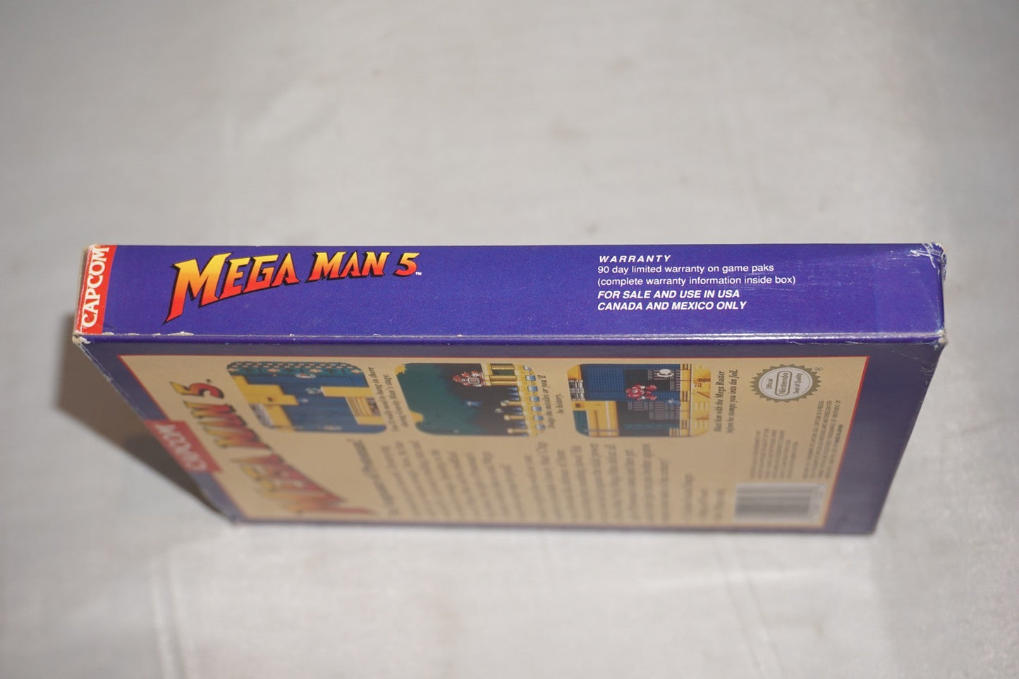 Mega Man 5 (Nintendo NES) Complete in Box CIB