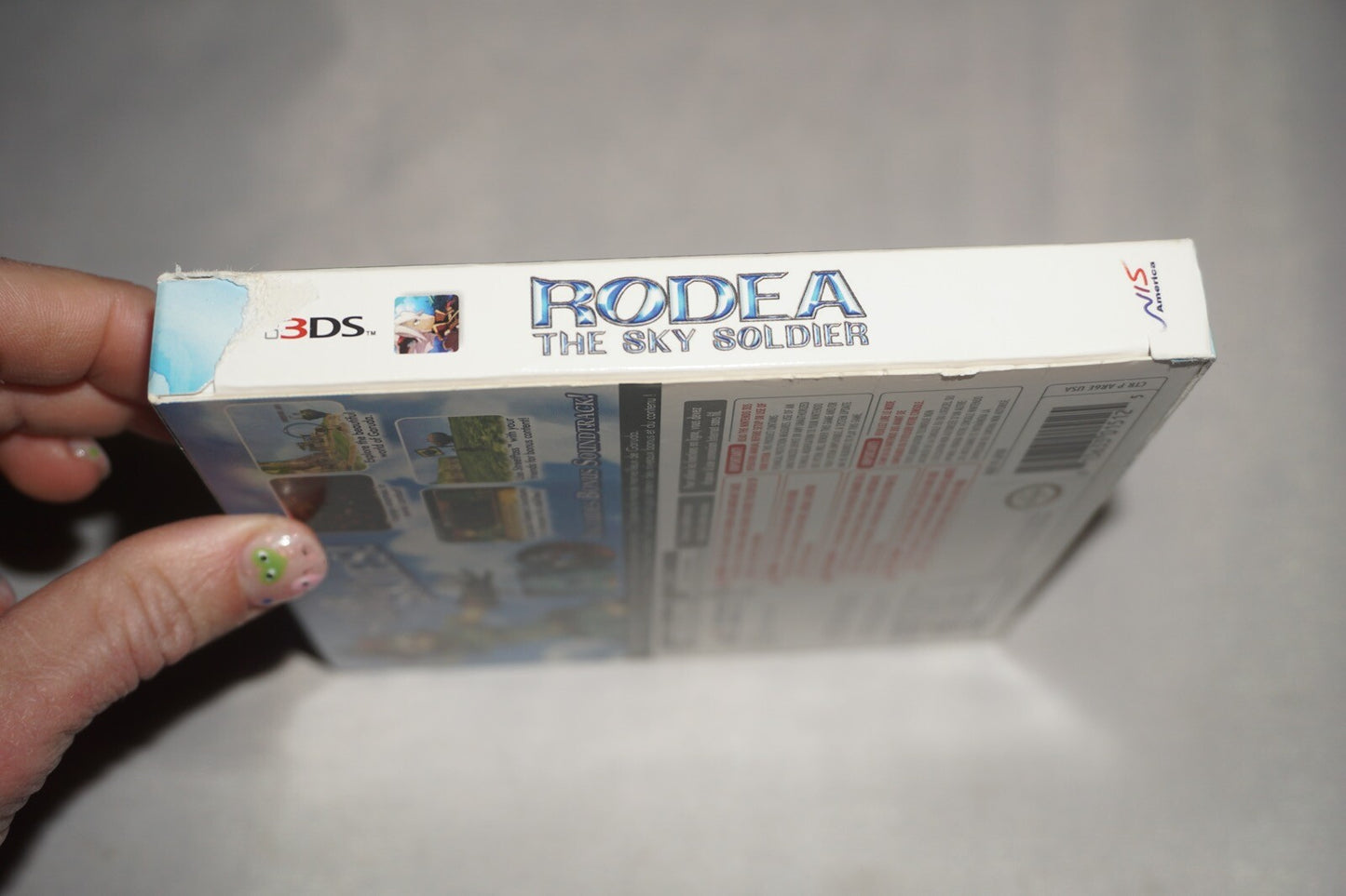Rodea Sky Soldier (Nintendo 3DS) Complete in Box w/ CD CIB