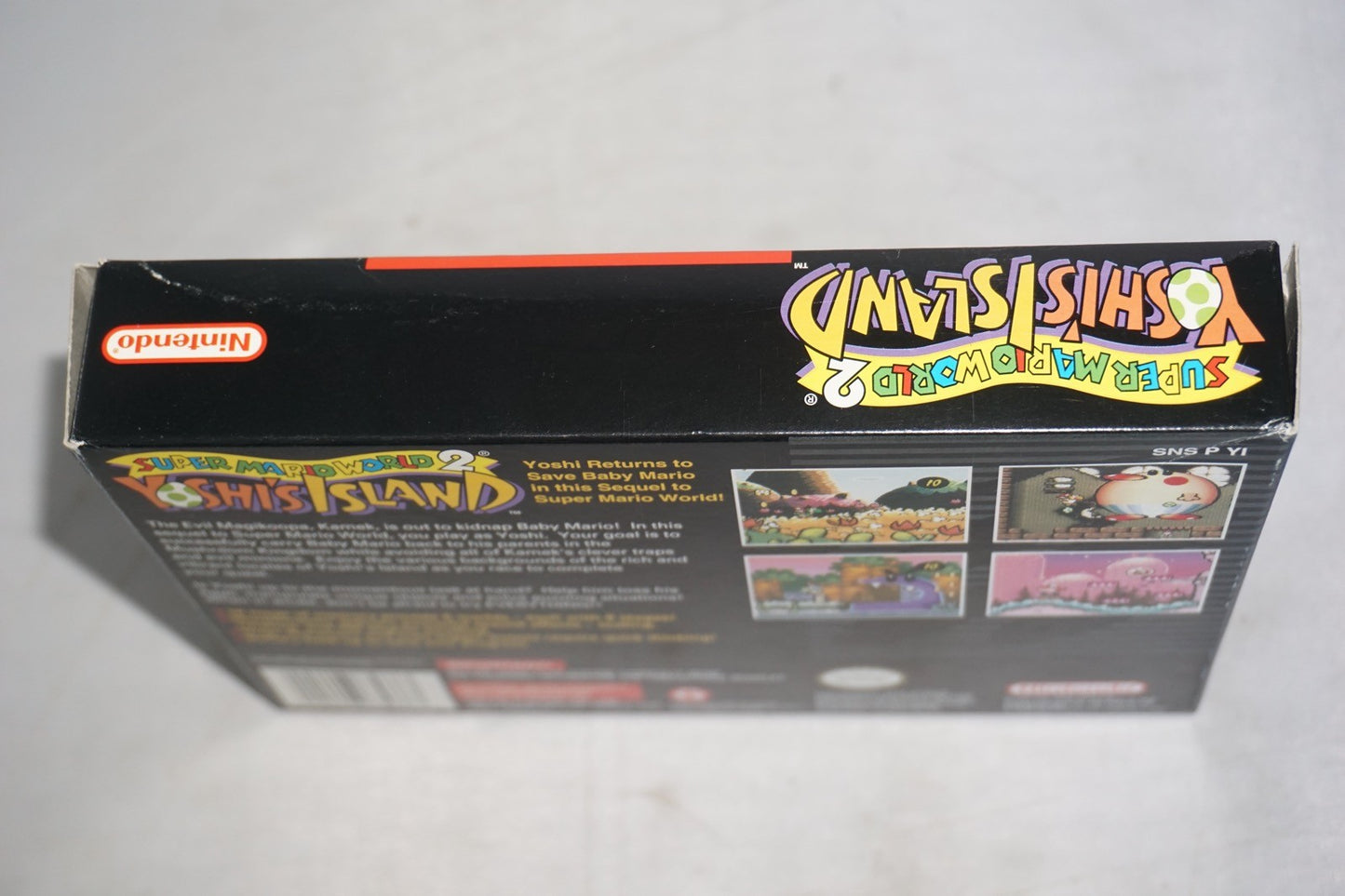 Yoshi's Island (Super Nintendo SNES) Complete in Box CIB