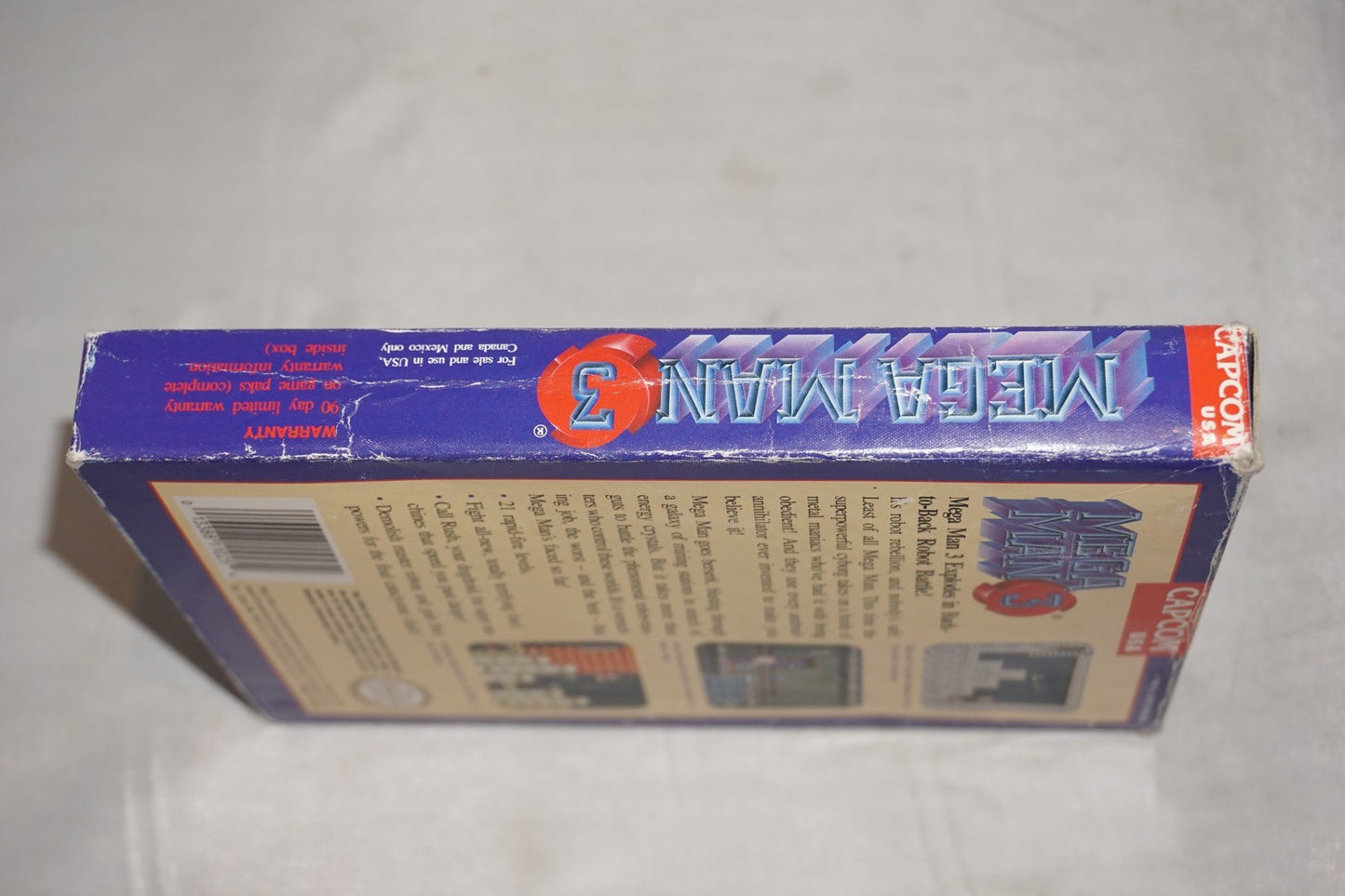 Mega Man 3 (Nintendo NES) Complete in Box CIB