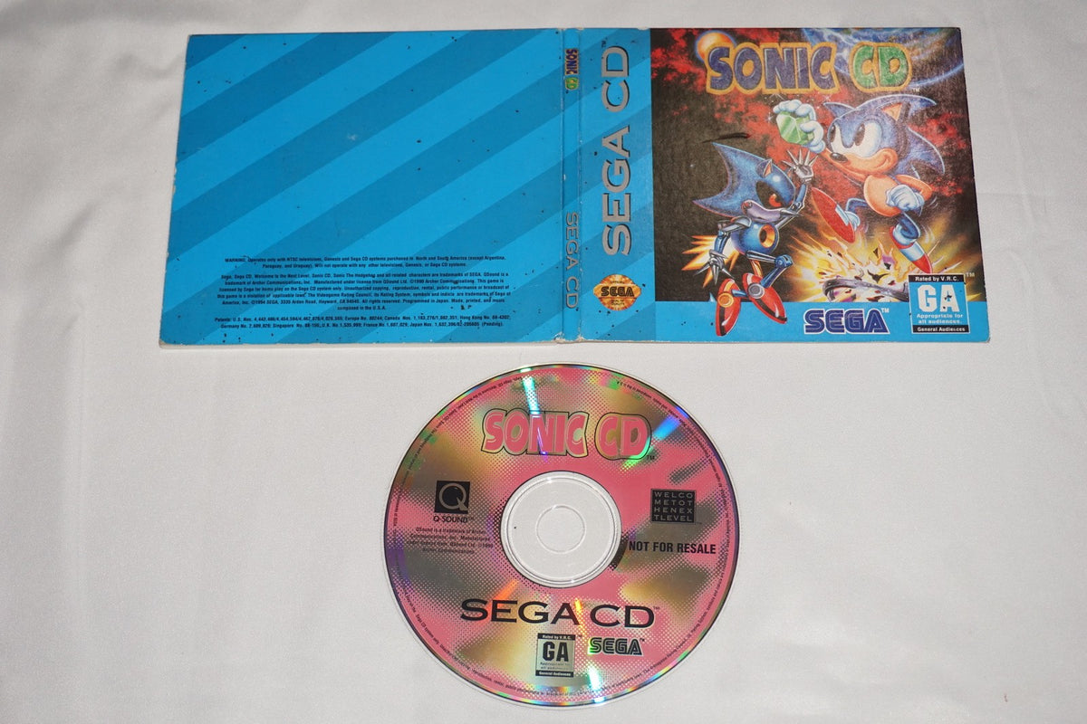 Sonic CD (Sega CD) with Case