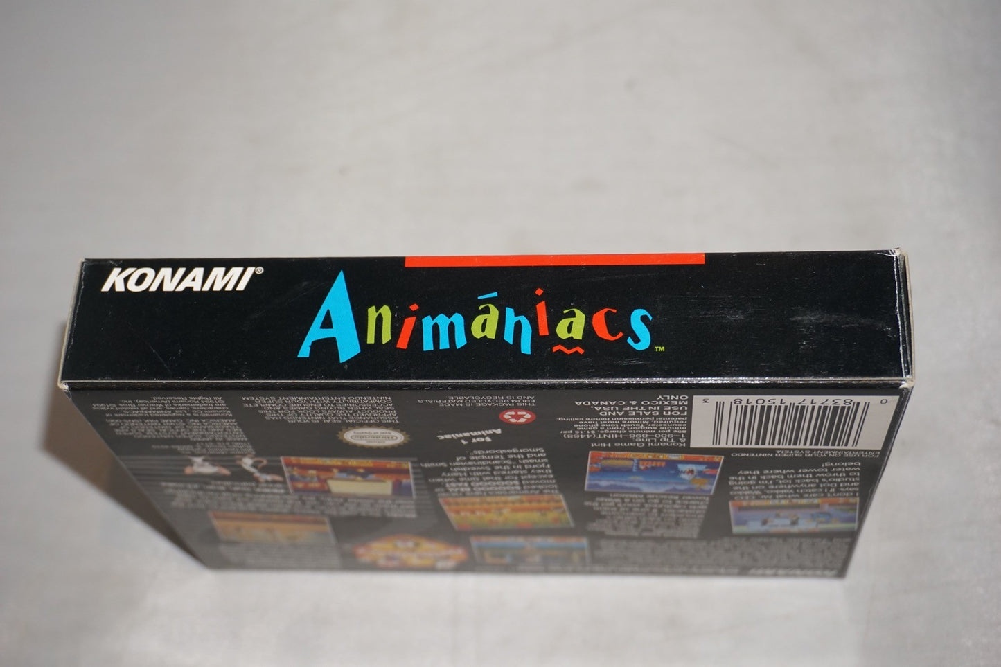 Animaniacs (Super Nintendo SNES) Complete in Box CIB