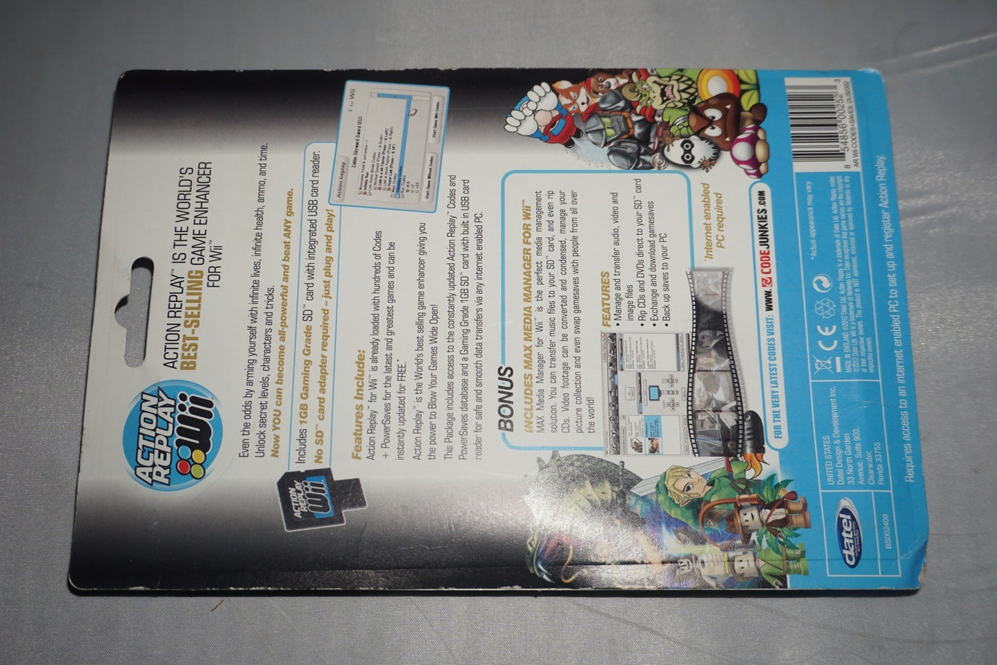 Action Replay (Nintendo Wii) NEW Sealed