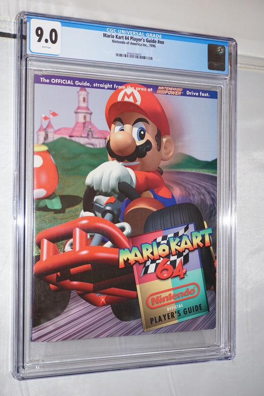 Mario Kart Power Player's Guide Nintendo 64 N64 CGC 9.0