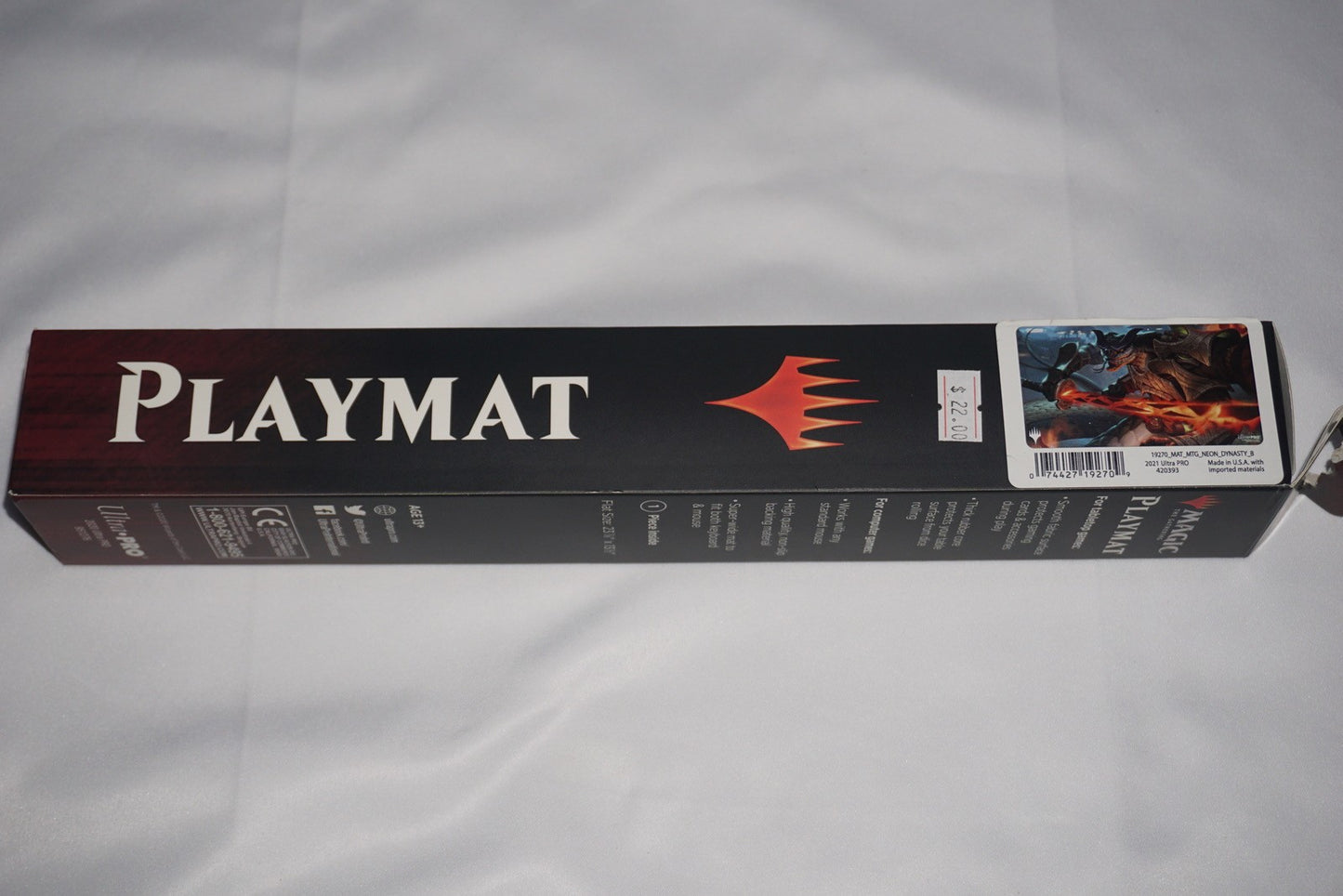 2021 Ultra Pro 19270 Neon Dynasty B Magic the Gathering Mtg Playmat NEW Chishiro