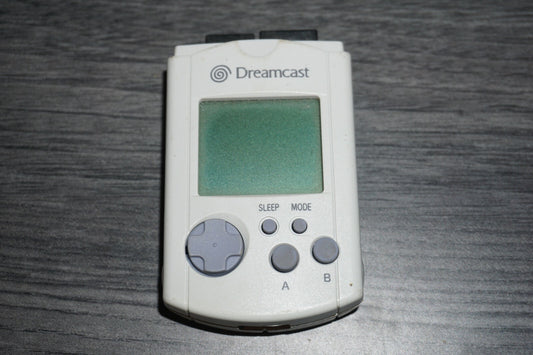 White Visual Memory Unit VMU (Sega Dreamcast) Official HKT 7000 USA