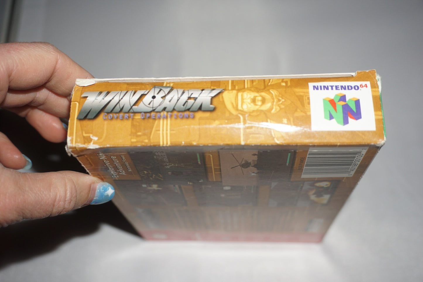 Winback Covert Operations (Nintendo 64 N64) Complete in Box CIB