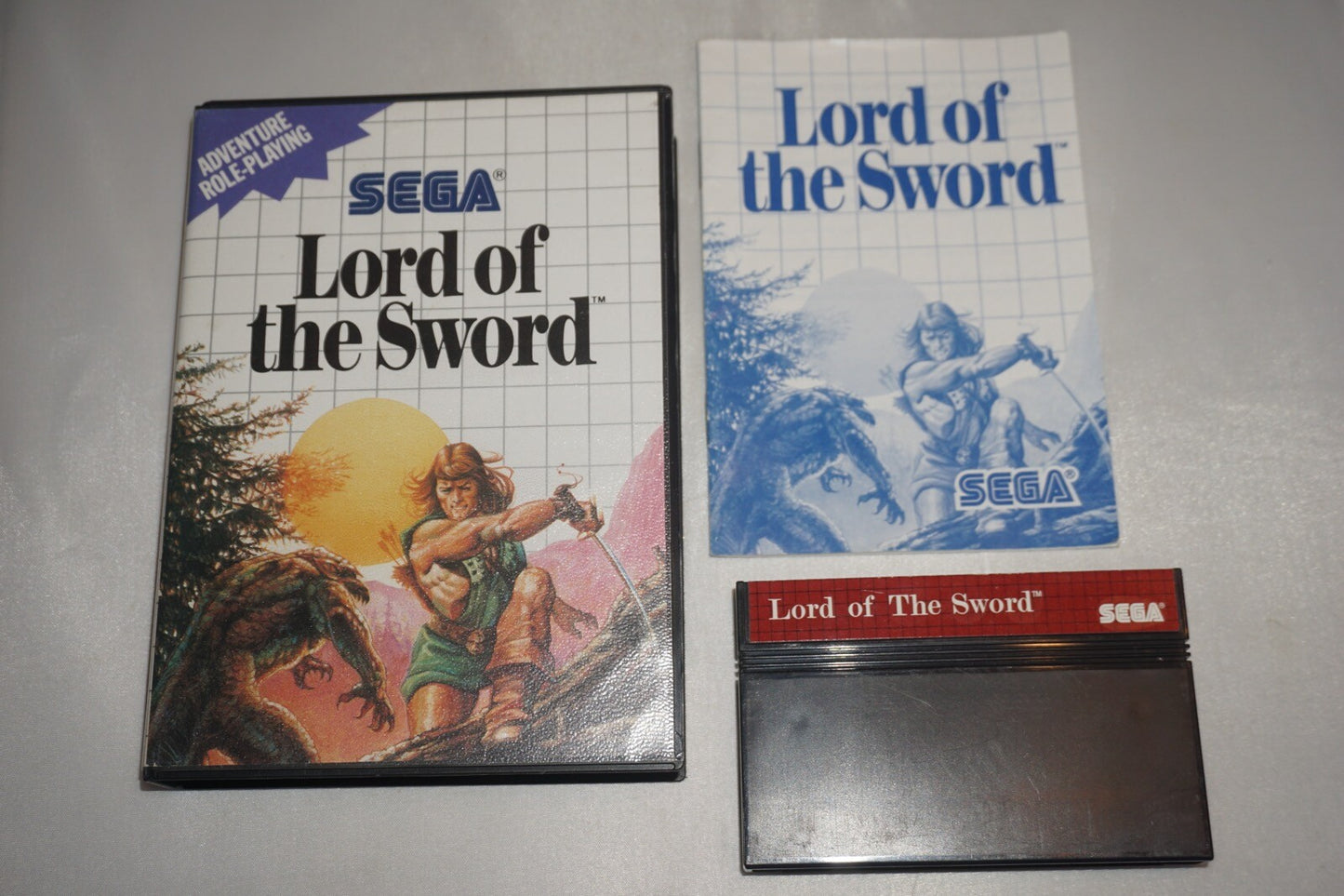 Lord Of The Sword (Sega Master System SMS) Complete in Case