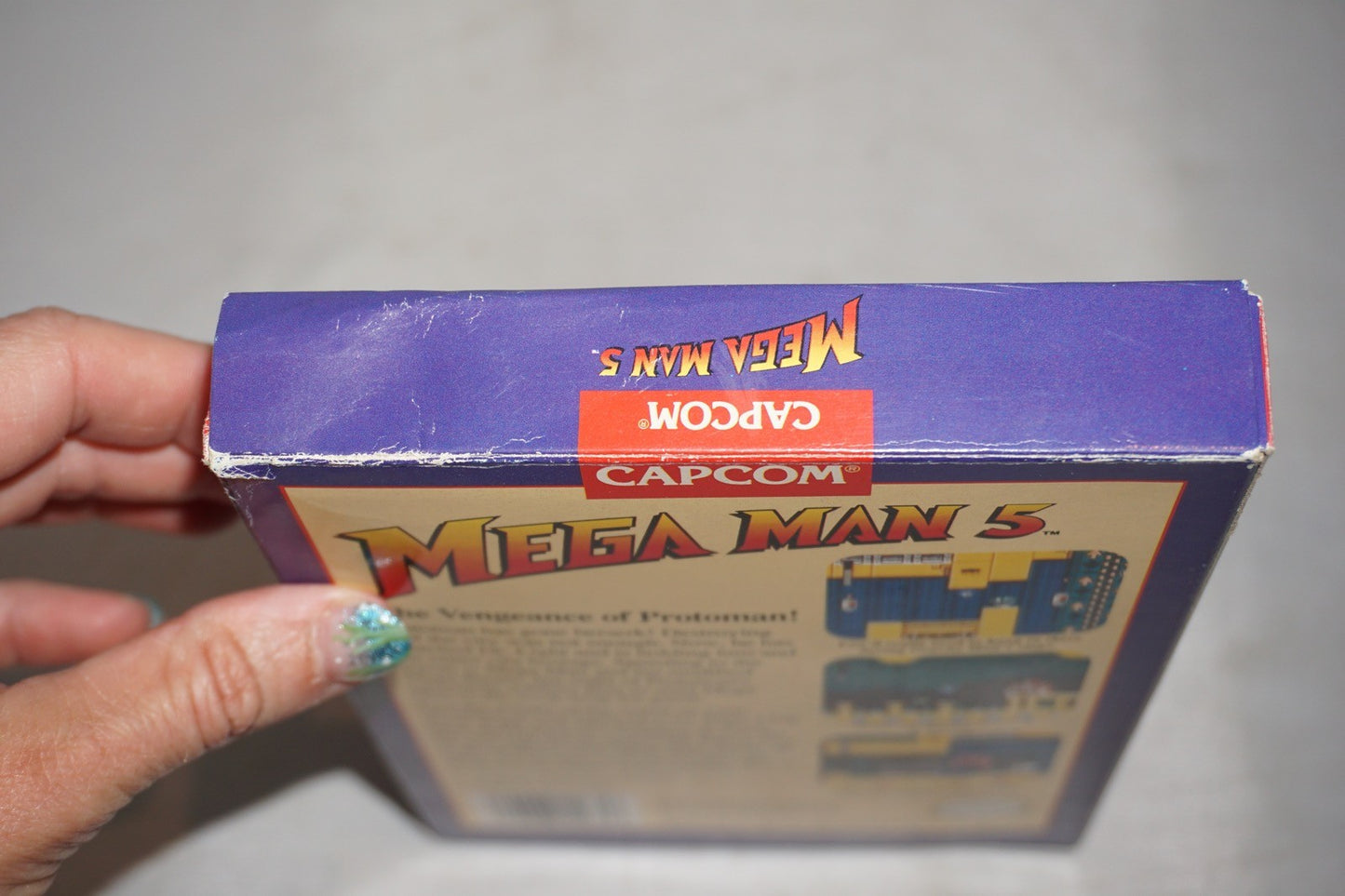 Mega Man 5 (Nintendo NES) Complete in Box CIB