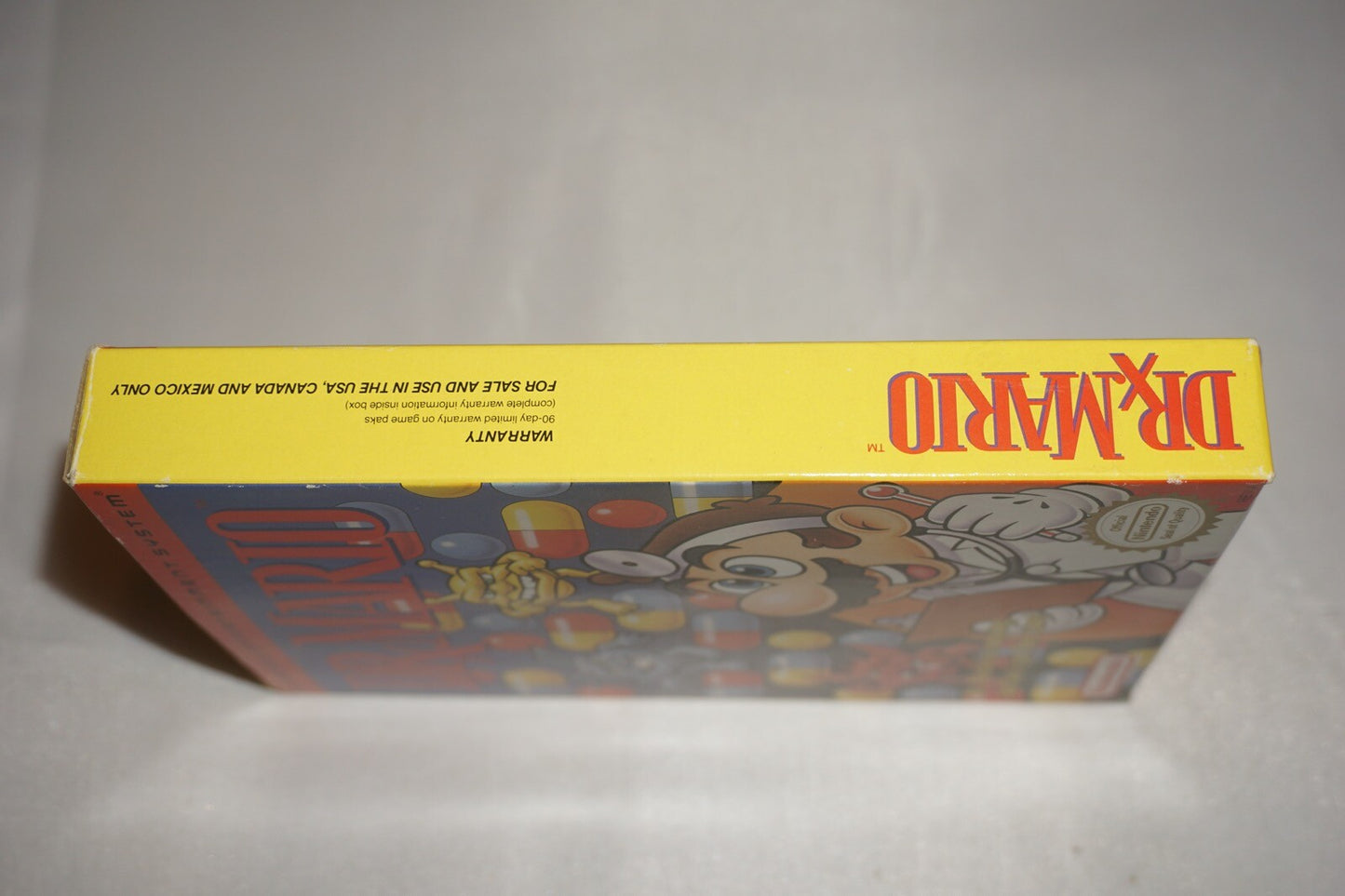 Dr Mario (Nintendo NES) Complete in Box CIB Near Mint #3