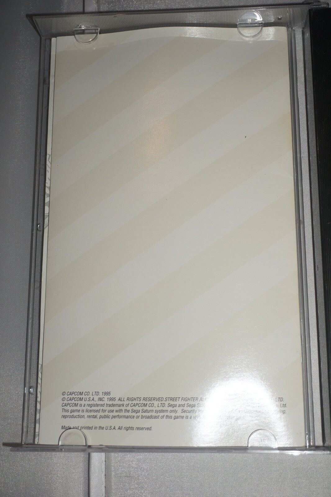 Street Fighter Alpha: Warriors' Dreams (Sega Saturn) Complete