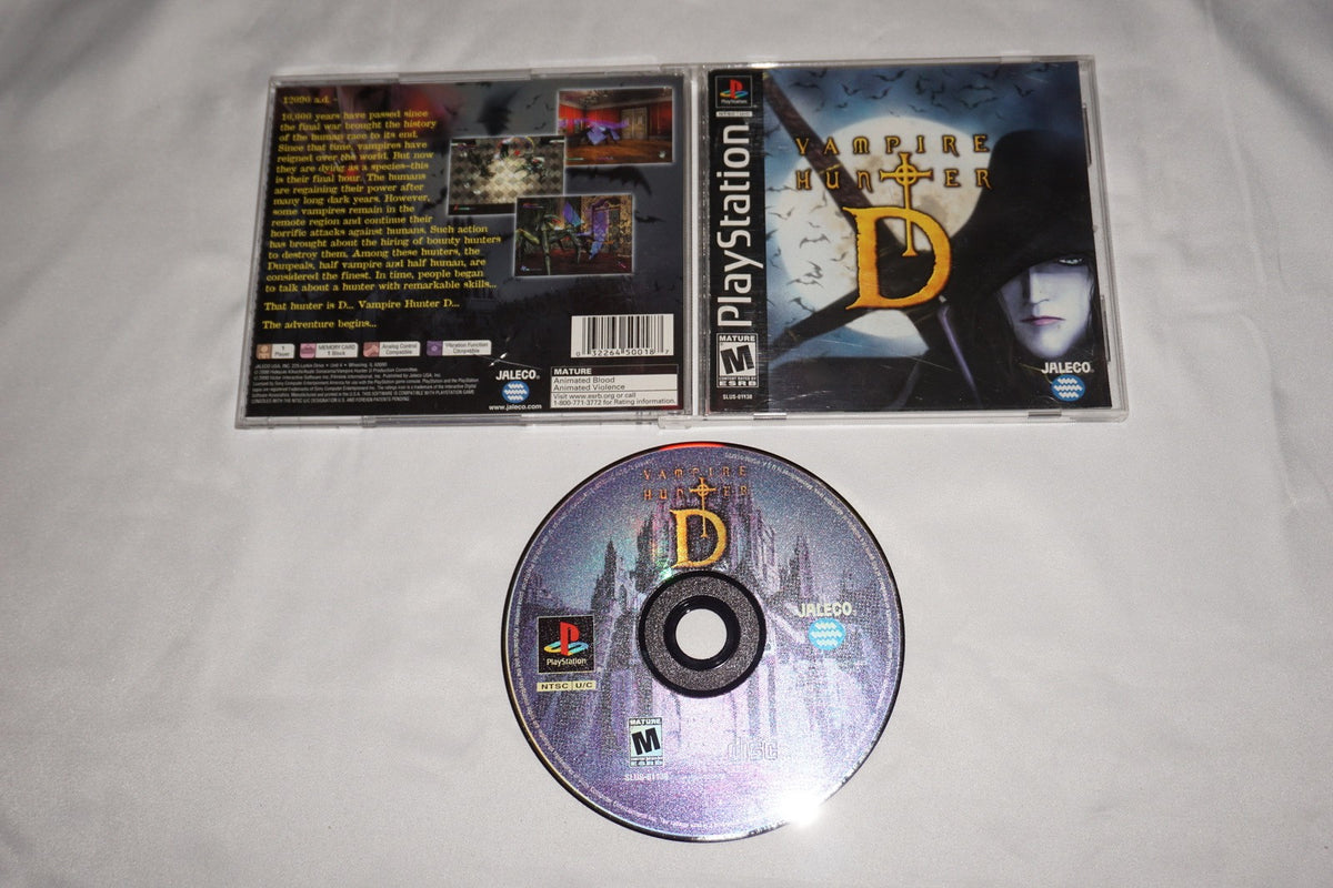 Vampire Hunter D (Sony Playstation 1 ps1) Complete
