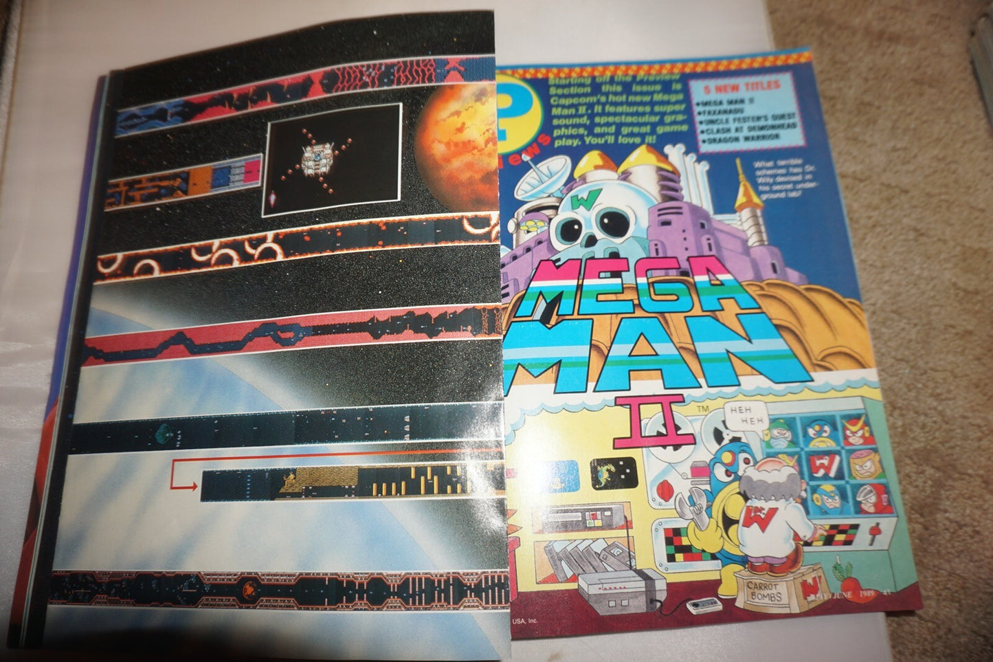 May/June 1989 TMNT Nintendo Power Magazine #2 Poster