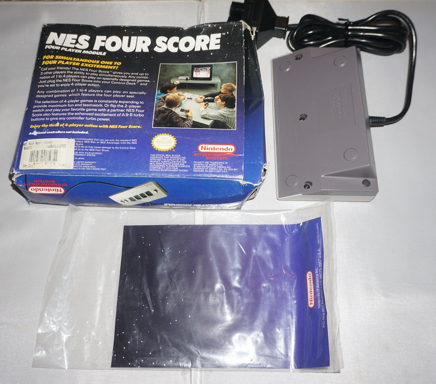 Four Score Multi Player Adapter (Nintendo NES) NEW in Box