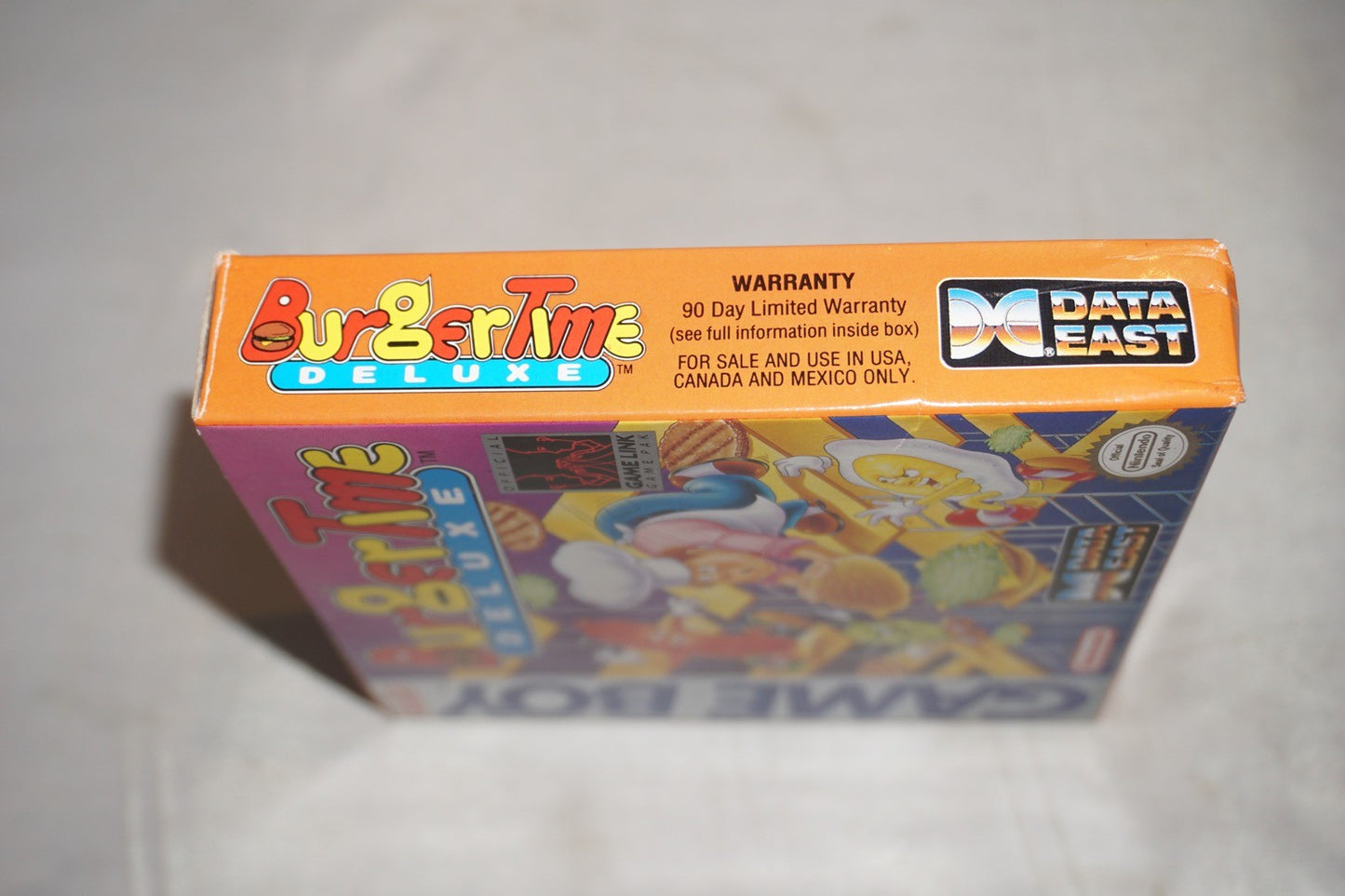 Burgertime Deluxe (Nintendo Gameboy Game Boy GB) Complete CIB