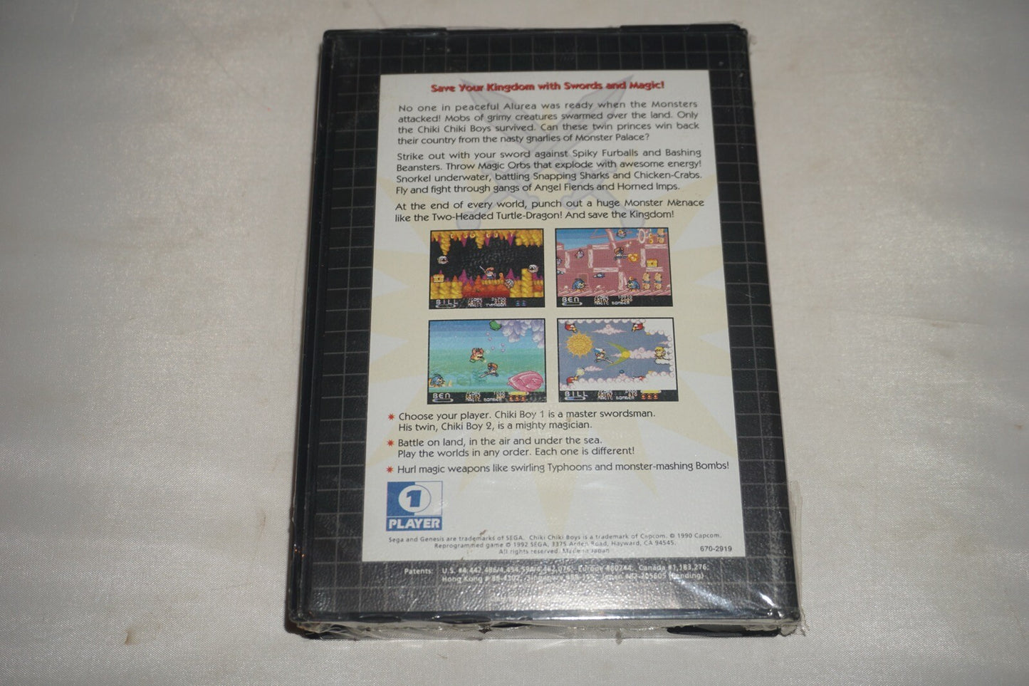 Chiki Boys (Sega Genesis) NEW Factory Sealed