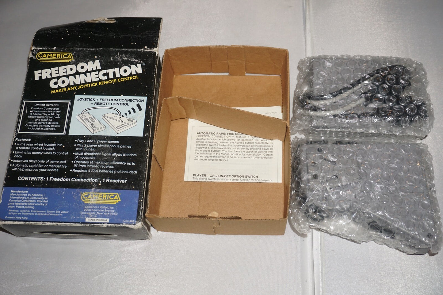 Freedom Connection Camerica (Nintendo NES) NEW in Box