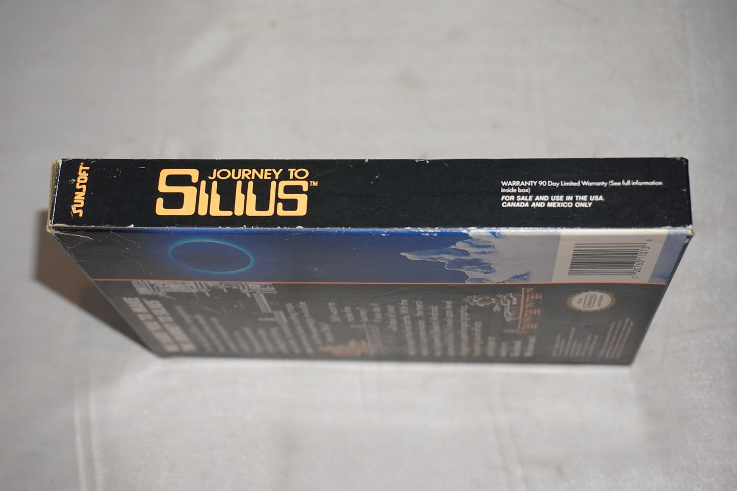Journey To Silius (Nintendo NES) Complete in Box CIB