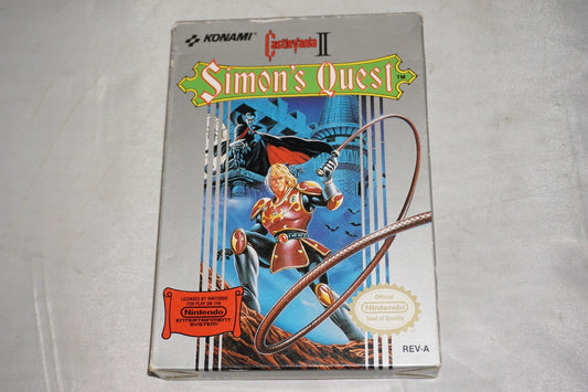 Castlevania II Simon's Quest 2 (Nintendo NES) Complete in Box CIB