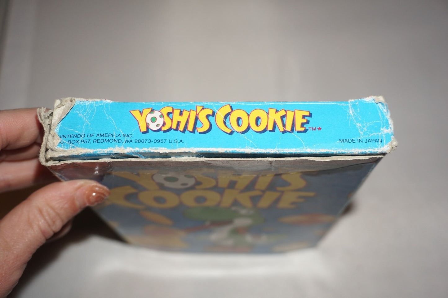 Yoshi's Cookie (Nintendo NES) Complete in Box CIB #2