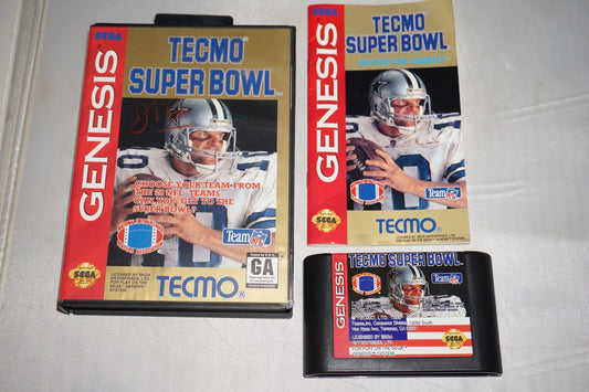 Tecmo Super Bowl 1 (Sega Genesis) Complete