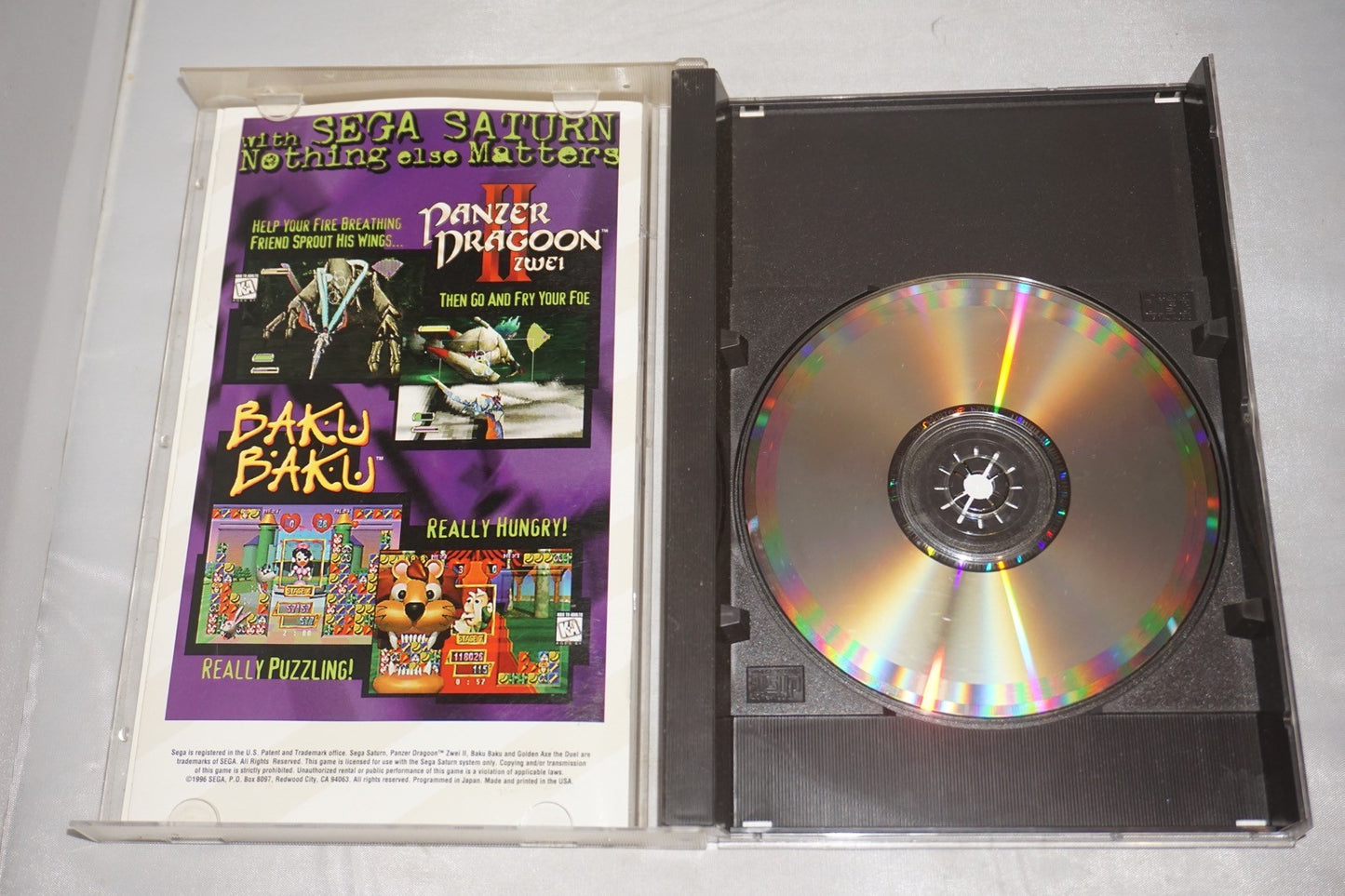 Golden Axe the Duel (Sega Saturn) Complete
