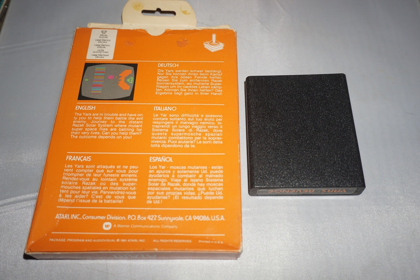 Yars Revenge (Atari 2600) with Box #3