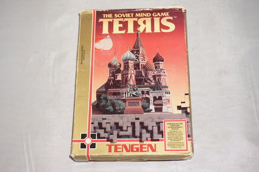 Tetris Tengen (Nintendo NES) Complete in Box CIB