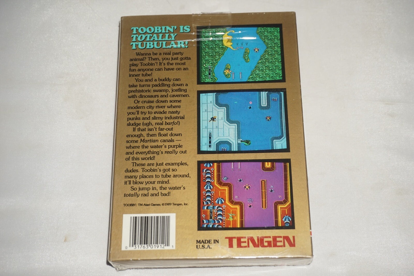 Toobin (Nintendo NES) NEW Factory Sealed